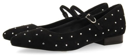 GIOSEPPO Manheim, Scarpe Piatte Mary Jane Donna, Nero, 37 EU, Nero, 37 EU