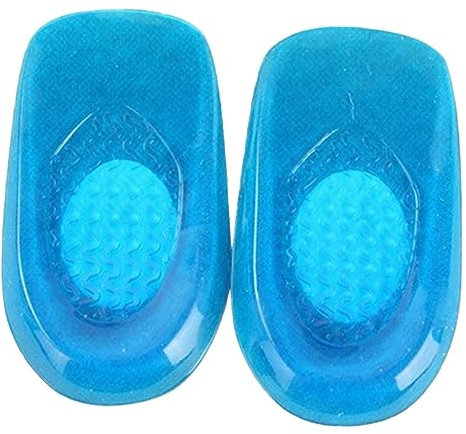 minkissy 1 Paar Ferse Einlegesohle Schuheinlagen Fersenstützpolster Laufsohle Fersenkappen Aus Silikon Erhöhende Einlegesohle Fersenpolster Absatzerhöhungen Für Schuhe Stoßdämpfend