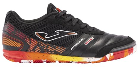 Joma Mundial 2401 Indoor, Scarpe da Calcio a 5 Uomo (Nero, Sistema Taglie Calzature EU, Adulto, Numero, Media, 41)