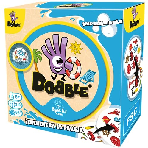 Asmodee Dobble Waterproof Card Set (ADE0ASDO007)
