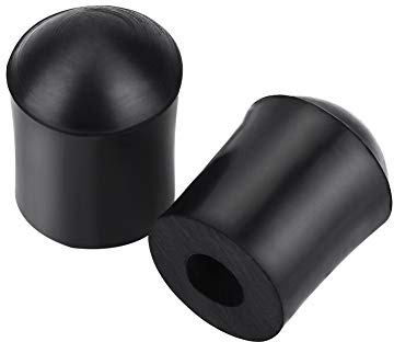 2Pcs Double Bass Endpin Rubber Tip Stopper Non-slip Protector for Double Bass End Cap