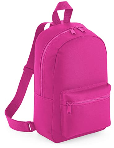 BagBase BG153 Mini Essential Fashion Backpack - Fuchsia
