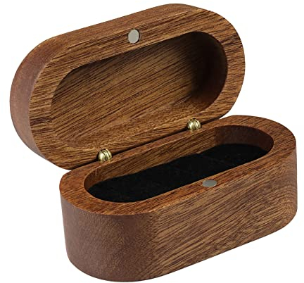 Musiin Gitarrenplektrenhalter aus Holz, Aufbewahrungsbox für Gitarrenzubehör