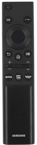 2 piezas de repuesto para mando a distancia Samsung con Netflix, Prime Video, Sumgsung TV Plus botón compatible con todos los televisores Samsung LED QLED UHD Frame Solar 4K 8K Smart TV Original