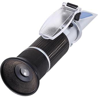 Hosioe Antifreeze Refractometer Professional Tester for Car Battery Engine Coolant - for Mechanics and DIY Enthusiasts