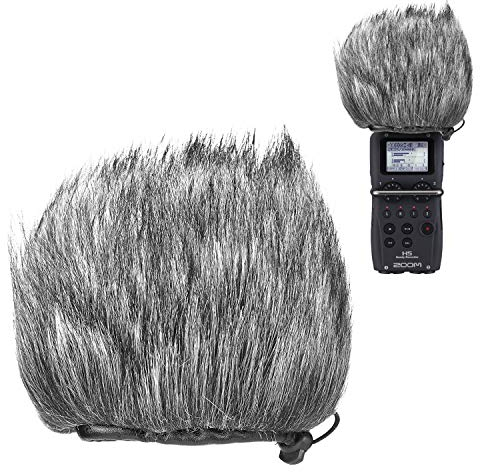 YOUSHARES Furry Windscreen Muff Pop Filter - Outdoor Fell Windschutz Pop-Schutz für Zoom H5, H6 Tragbarer Rekorder