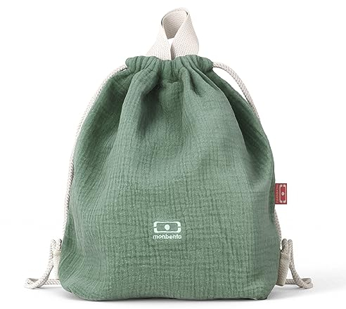 monbento - Kinderrucksack MB Buddy Grün - Kinderrucksack Jungen/Mädchen - Transporttasche für Mahlzeiten und/oder Snacks - Ideal für Schule/Park