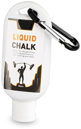 Hengsong Liquid Chalk 100ml(Eine 50ml Flasche),Flüssigkreide für Klettern,Liquid Chalk Gym,Flüssige Kreide,Magnesiumcarbonat für Schwitzige Hände