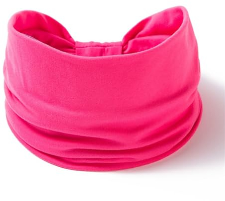 Thayakii Sportstirnband Damen, elastisches Haarband, schweißabsorbierendes Fitness Kopftuch, Fashion Outdoor Sport Stirnband (Rose)