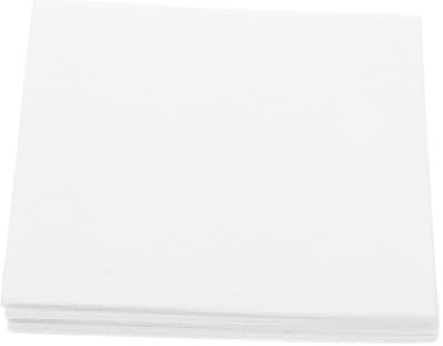 SEWACC 5 Piezas Herramientas De Alfarería Enchufe Decorativo Placa De Impresión De Gel Suministros De Grabado Placa De Talla De Grabado Papel De Horno Silicato De Aluminio