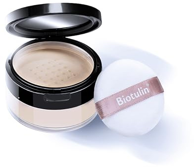 Biotulin - Hydrolon 20g - Anti-Falten-Feuchtigkeitspuder mit Spilanthol und Hyaluronsäure - Glatte Haut und strahlender Teint