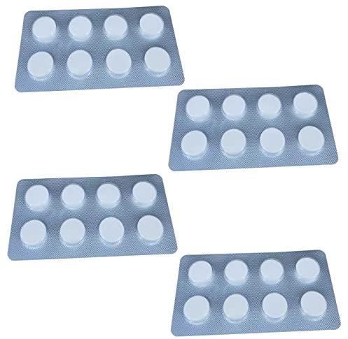 Reinigungstabletten kompatibel mit Kaffeevollautomaten und Kaffeemaschinen Jura, Siemens, Krups, Bosch, Miele, Melitta - 32 Stück