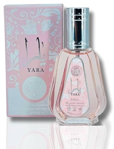 Eau de Parfum Oriental, 50 ml, Parfum Femme Arabe, Fabriqué à Dubaï, Rose