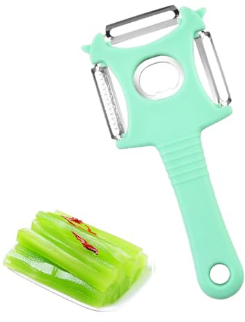 lisutupode Épluche-Légumes de Cuisine | Désépigeonneuse en Acier Inoxydable Antidérapant,Acier Inoxydable Éplucheur Découpe-Maïs - pour Éplucher Légumes Pommes de Terre Concombres Maison