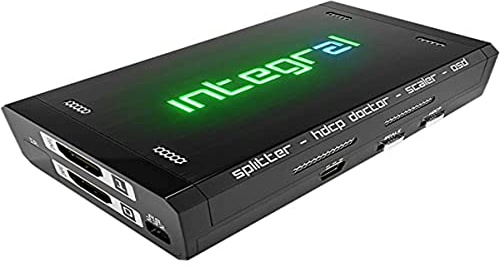 HDFury Integral 2, Divisor 4K HDR, Extractor de Audio HDMI, admite Dos entradas
