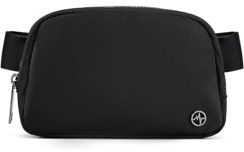 Pander Cross Body Fanny Pack for Women, Fashion Waist Packs, Crossbody Bags, Belt Bag with Adjustable Strap (Black)