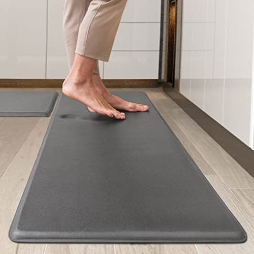 ZONOBI Memory-Schaum Anti-Ermüdungsmatte Wasserdicht Küchenteppich rutschfest Langlebig Stehpultmatte für Büro, Haus, Waschküche (Color : Style1, Size : 44 * 120cm)