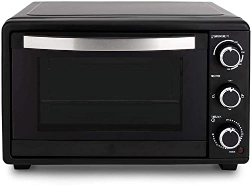 RKYRRKI Oven Solo Forno A Microonde in Silver Tact Premium Convezione Fornello Alogeno Mini Forno con Grill Elettrico E Doppia Piastra di Cottura Utile