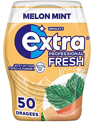 Extra Professional Fresh Kaugummi, Melon Mint, 50 Dragees