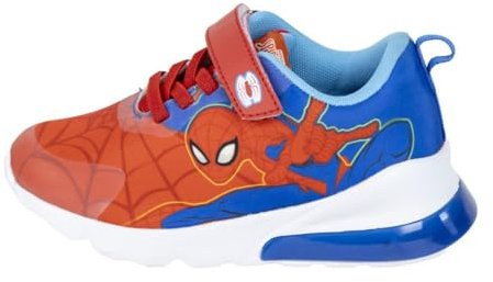 Marvel Spiderman Chaussures Garçon, Spider-Man Chaussures de Sport Baskets Lumineuses, Tailles EU 25 à 32 (Multicolore, Système Taille Chaussures EU, Enfant de 2 à 5 Ans, Homme, Numérique, Moyen, 31)