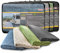 Primaflor Vorzeltteppich - AEROTEX, Grün, 2,50m x 3,00m, Viele Größen und Farben, Wasserdurchlässiger, Atmungsaktiver Zeltboden inkl. Tragetasche, Outdoor Teppich für Camping, Wohnmobil Bodenmatte