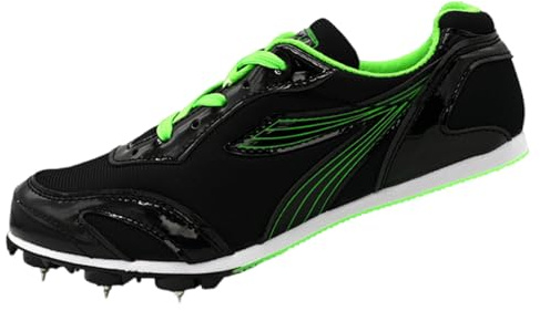 Zeihyeurus Zapatos con Clavos para Pista Y Campo,Zapatillas De Atletismo Clavos,Zapatillas De Clavos Deportivas,Transpirables De Malla,Unisex,Resistencia Al Desgaste,para Pista Y Campo Deportivas