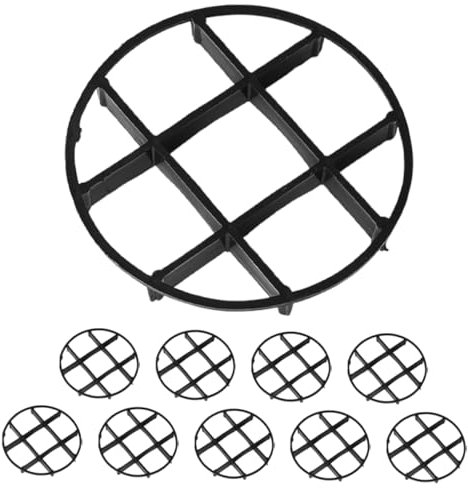 Parliky 10pezzi Supporti per Vasi in Plastica Base Traspirante e Isolante per Piante da Interno Ed Esterno Supporto Robusto per Vasi e Bonsai Protezione Antiscalfiture per Terrazzi