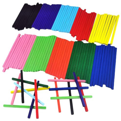 Abaodam Set de Bâtonnets Mathématiques Éducatifs Colorés avec Boîte de Rangement et Tableau de Comptage Éveil pour Maternelle et Primaire Développement Logique et Compétences Numériques