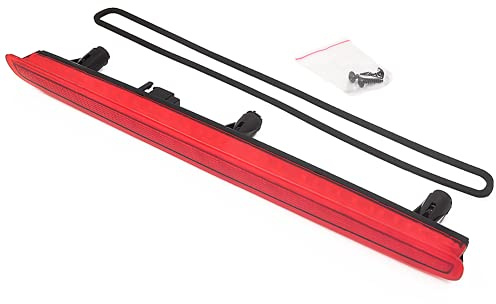Meimeier Terza Luce Stop Posteriore a LED di Livello Alto per VW Transporter T5 2003-2015, Terza Luce del Freno, Segnalazione di Avviso (Rossa)