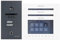 Mathfel 2 Familienhaus 2 Draht Bus WLAN Video-Türsprechanlage, 3X 10 Zoll Touchscreen Monitore mit Full HD 2 Megapixel 170 Grad Weitwinkelkamera -Außenstation in Silber mit Gravur