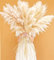 Bannifll 10 Stück Pampas Grass XXL - Groß Deko für Boho Wohnzimmer, Tisch, Schlafzimmer, Hochzeit, Badezimmer (115cm)