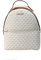 Michael Kors Sheila Medium Logo Rucksack, Vanille