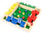 Holz Brettspiel, 4-Spieler Shut The Box Spiel Würfelspiel Klassisch Würfelspiel Tisch Spiel Board Spielzeug Party Brettspiele Great Family Brettspiele Urlaub unterhaltsames Spiel (Bunt)