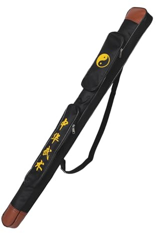 YARNOW Housse De Transport Légère pour Sabre Arts Martiaux Étui Toile Imperméable avec Sangles Réglables pour De Taï-chi Et Équipement De Fitness