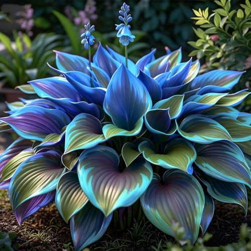 Bulbos de hosta/Hosta perenne-fácil de cultivar/Hosta-FáCil De Mantener Hosta rara Crea RáPidamente Un Hermoso JardíN-B-4 Rizoma