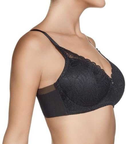 Selene, Sujetador Mujer en Encaje Floral con Ligero Relleno, Sin Aros, Colección Mireia
