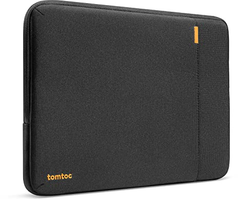 tomtoc 360° Tasche Schutzhülle für 13 Zoll iPad Air 2026 (M4/M3/M2), 13 Zoll iPad Pro M5/M4 (2025–2024), 12,9 iPad Pro 6/5/4/3, Wasserabweisend Sleeve mit Zubehörfach, Passt Magic/Smart Keyboard
