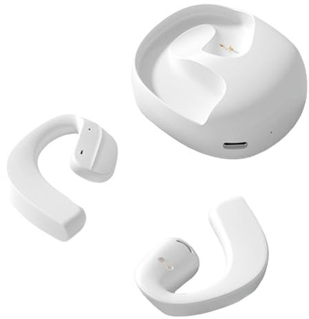 ND NEXT DESTINATION Écouteurs sans Fil Bluetooth 5.3 Écouteurs à Conduction Osseuse Hybrides Open Ear avec Son HiFi Stéréo Casques sans Fil Résistants à la Sueur