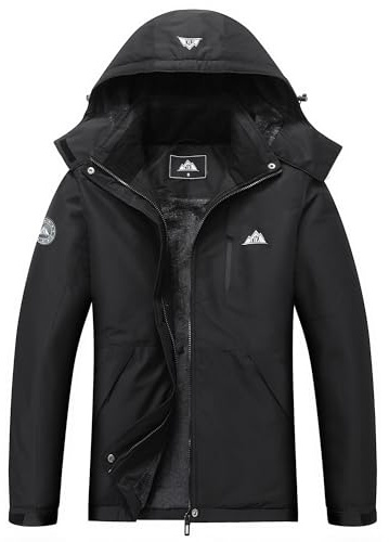 MOERDENG Women's Waterproof Snow Ski Jacket Warm Winter Coat Insulated Snowboarding Jacket Softshell Winter Hiking Jacket