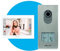 CAME Kit videocitofonico con videocitofono XTS Wi-Fi full touch screen display 7 colore bianco versione per audiolesi, targa esterna LVC/01, un pulsante con targhetta porta-nome e un alimentatore