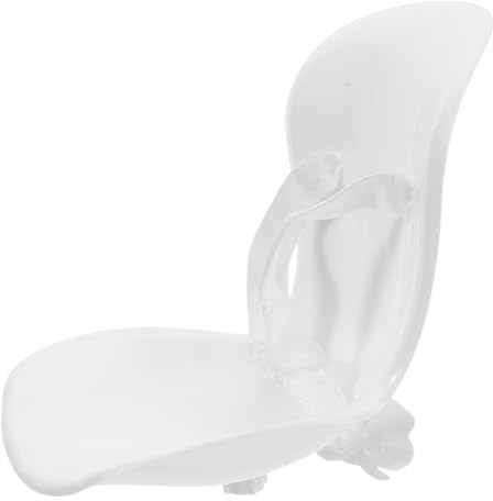 Toddmomy Siège Auto pour Poupée Blanc en Plastique avec Sangle Réglable, Support Sécurisé pour Mini-poupées et Petits Animaux, Collectionneurs en Voyage en Voiture