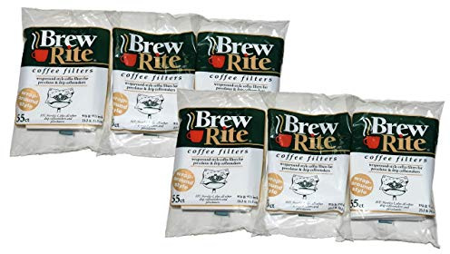 Brew Rite Rockline Wrap Around Percolator Coffee Filters (6-Packs of 55ct)