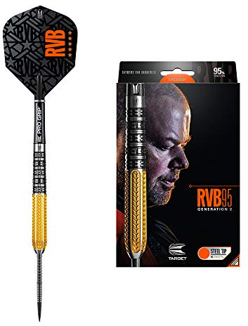 Target Darts Raymond van Barneveld RVB 95 2. Generation 23G 95% Wolfram Steeldarts-Set Dartpfeile