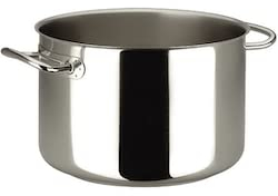 METRO Professional Pentola in acciaio inossidabile, Ø 40 cm, 30 L, adatta per induzione, argento