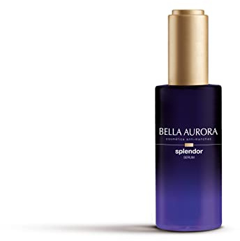 BELLA AURORA - Splendor Aufhellendes Gesichtsserum, 30 ml, Nacht-Serum, hellere Haut, vereinheitlicht den Ton, Anti-Aging, reduziert Falten, feuchtigkeitsspendend, reparierend und fleckenabweisend