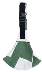 Wildride Kindertrage Premium Kollektion (Hüfttrage) (Green Graphics)