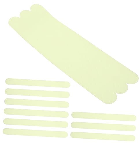 GLEAVI 24 Stück Leuchtende Anti-Rutsch-Streifen Fluoreszierendes Nachleuchtendes Klebeband Für Treppen Bad Schwimmbad 20X0.8 Zoll Wasserdicht Innen Außen