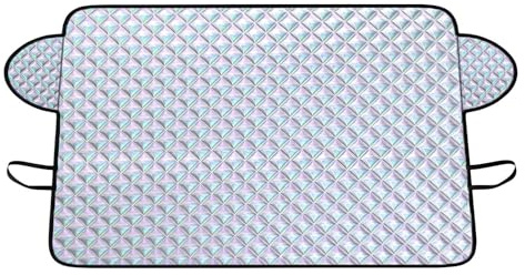 Housse de pare-brise anti-gel, housse de neige pour pare-brise de voiture | Housse de pare-brise pare-soleil à 4 couches pour l'élimination du gel et de la glace | Couverture de pare-brise pour la gla