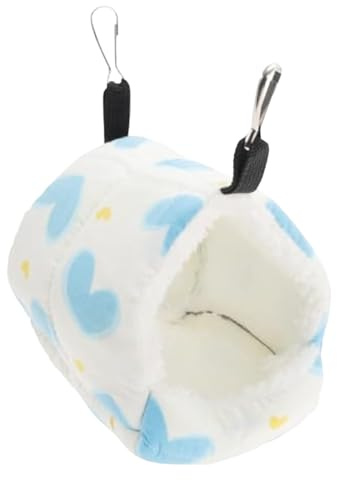 Generico Cuccia Per Criceto, 13x13x10cm Amaca Per Criceti, Gabbia Nidi Invernali Piccoli Animali, Amaca Per Animali Domestici,Per Petauro Dello Zucchero, Criceto, Furetto, Gabbia, Dormire, Riposare