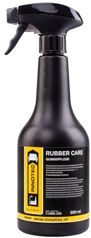 INNOTEC Rubber Care 500 ml – cura professionale in gomma per guarnizioni veicoli, pneumatici, gomme e parti in plastica – protegge da disidratazione, fragilità e gelo – nutre, pulisce e rinfresca